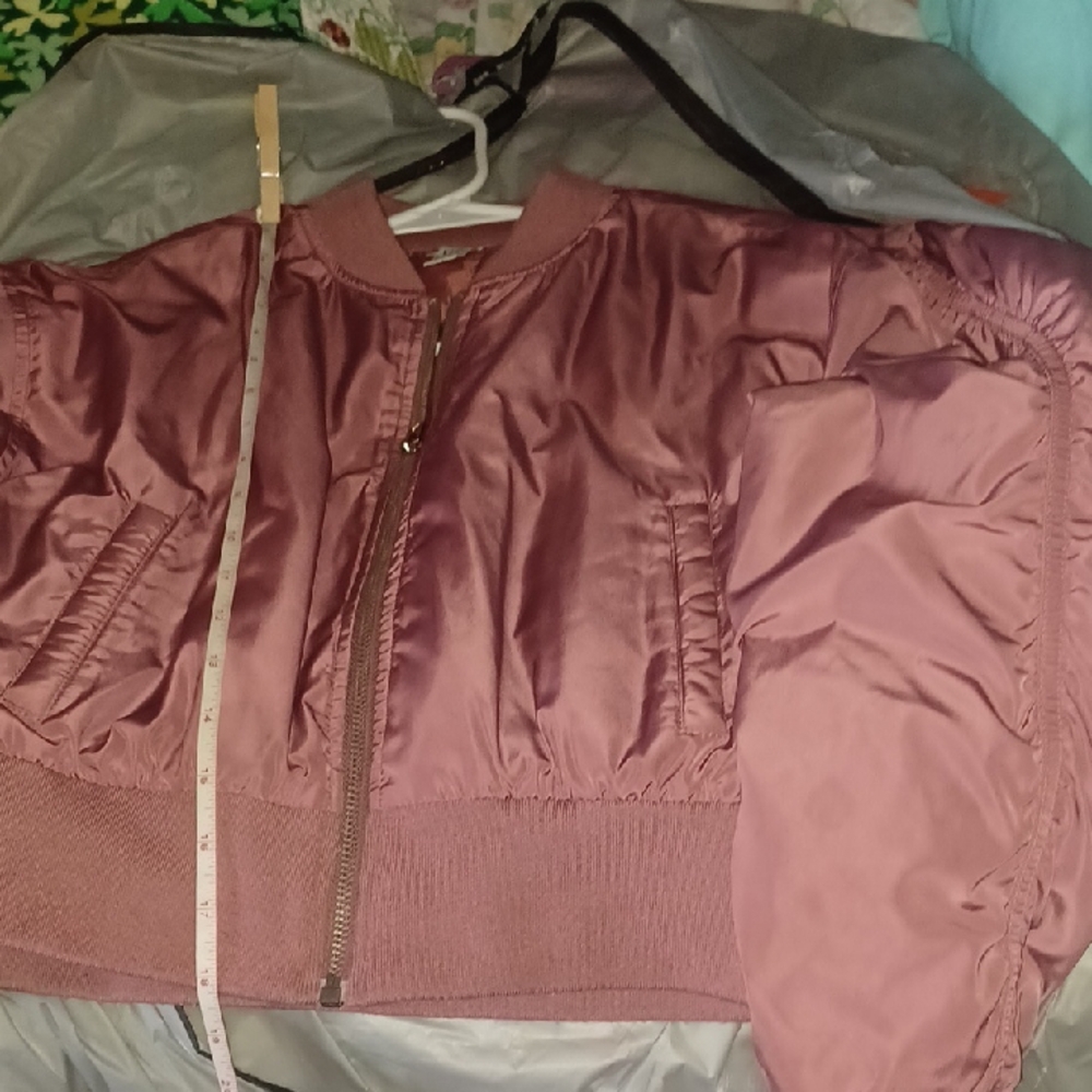 Forever 21 Nylon Bomber Jacket